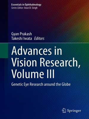 cover image of Advances in Vision Research, Volume III